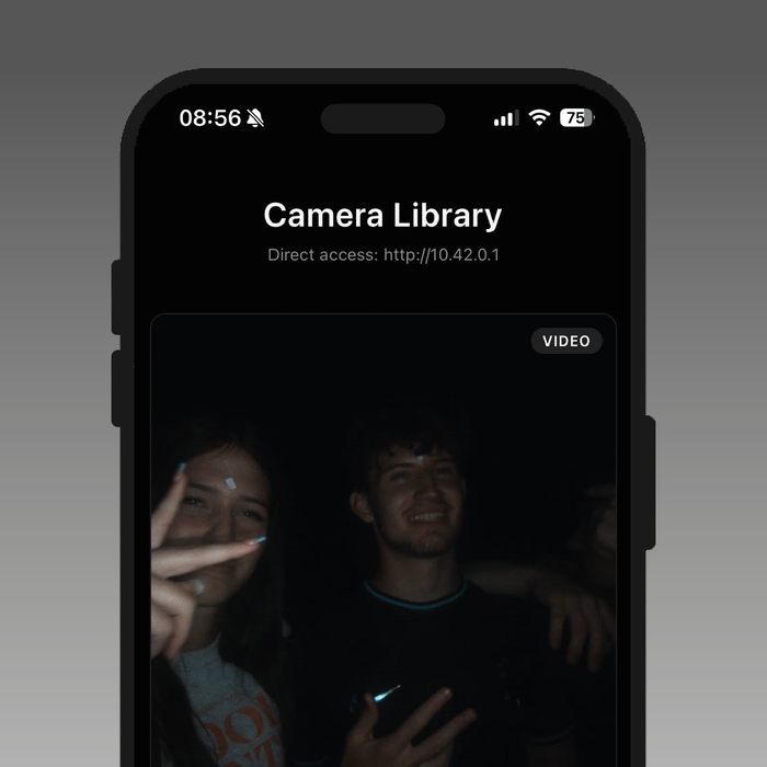 merged. camera wireless wigglegram transfer to phone